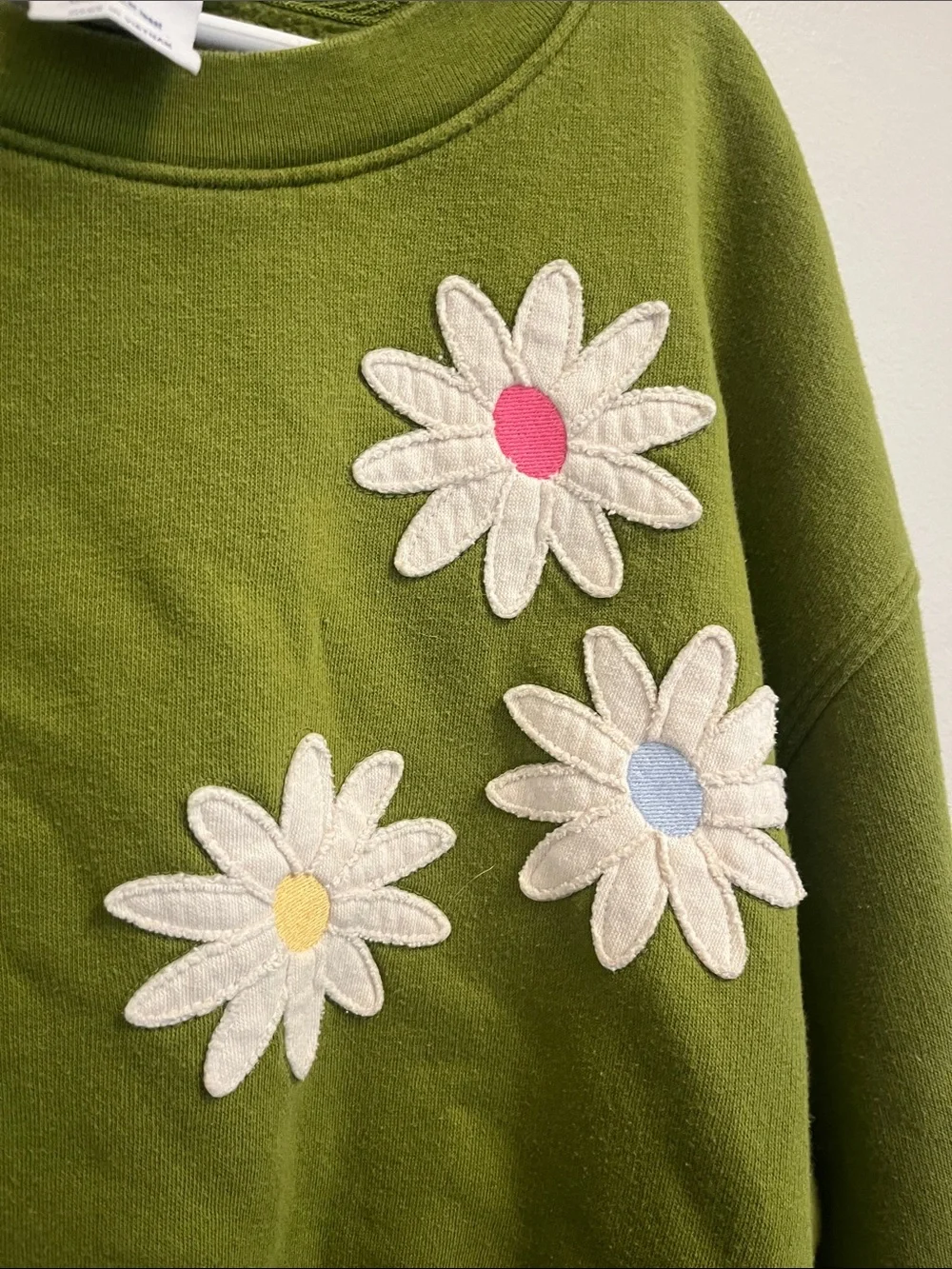 Girls Daisy Sweatshirt